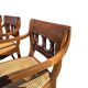 Antique Dutch East Indies Colonial Armchairs, around 1900