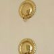 Pair of Swedish Mid-Century Brass Wall Sconces