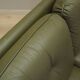 Green leather sofa, Danish design, 1970s, production: Denmark