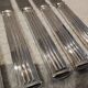 5 silver-plated table knives by Christofle, Triade pattern