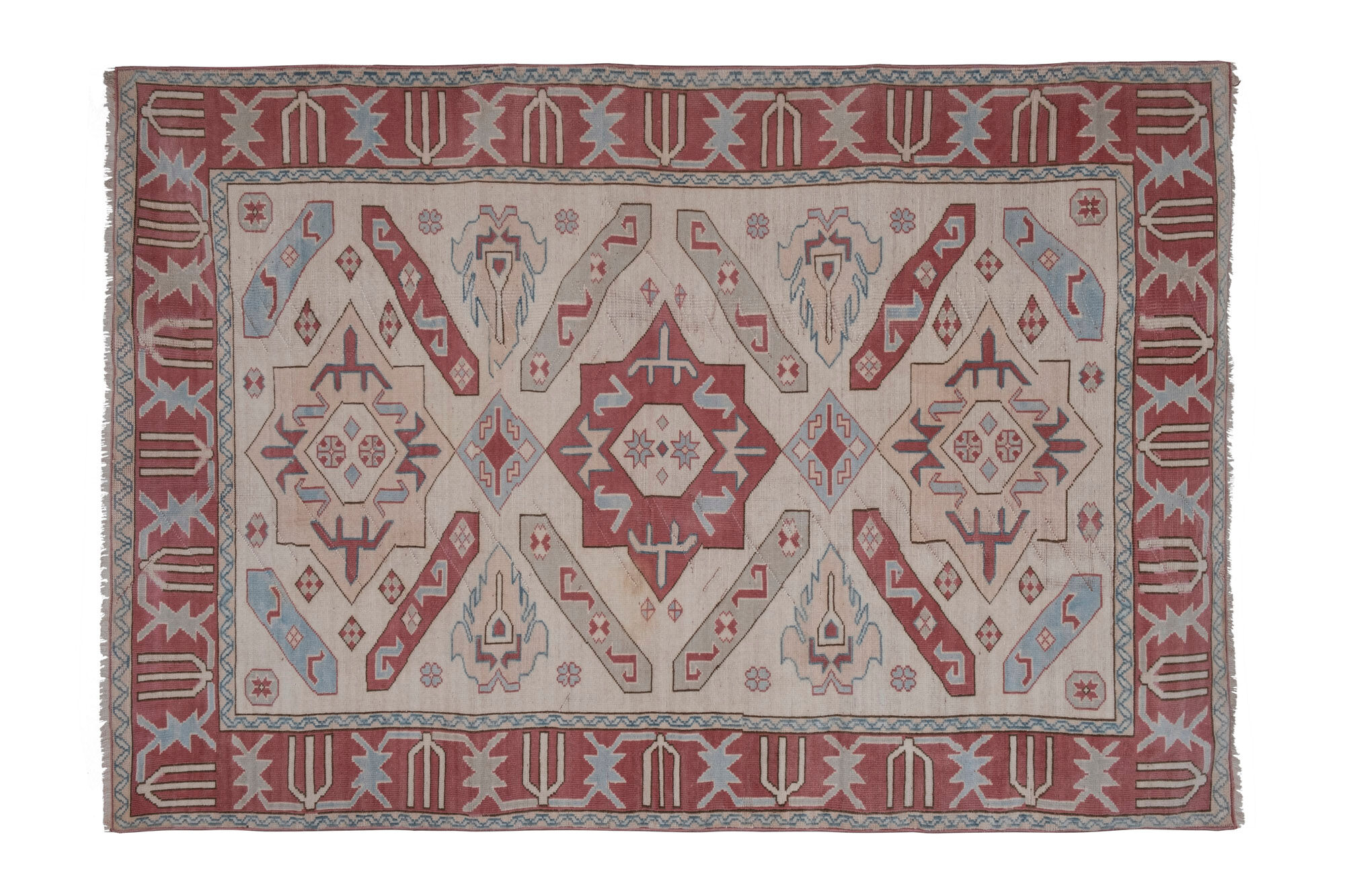 Hand knotted turkish oushak rug 175 X 257 cm