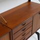 Teak Wall Unit by Louis van Teeffelen for WeBe 1950's