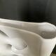 A pair of large designer ceramic vases.