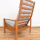 Mid-Century Danish Oak Armchair by Leif Alring for Madsen & Schubell, 1960s