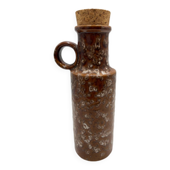 German vintage ceramic bottle