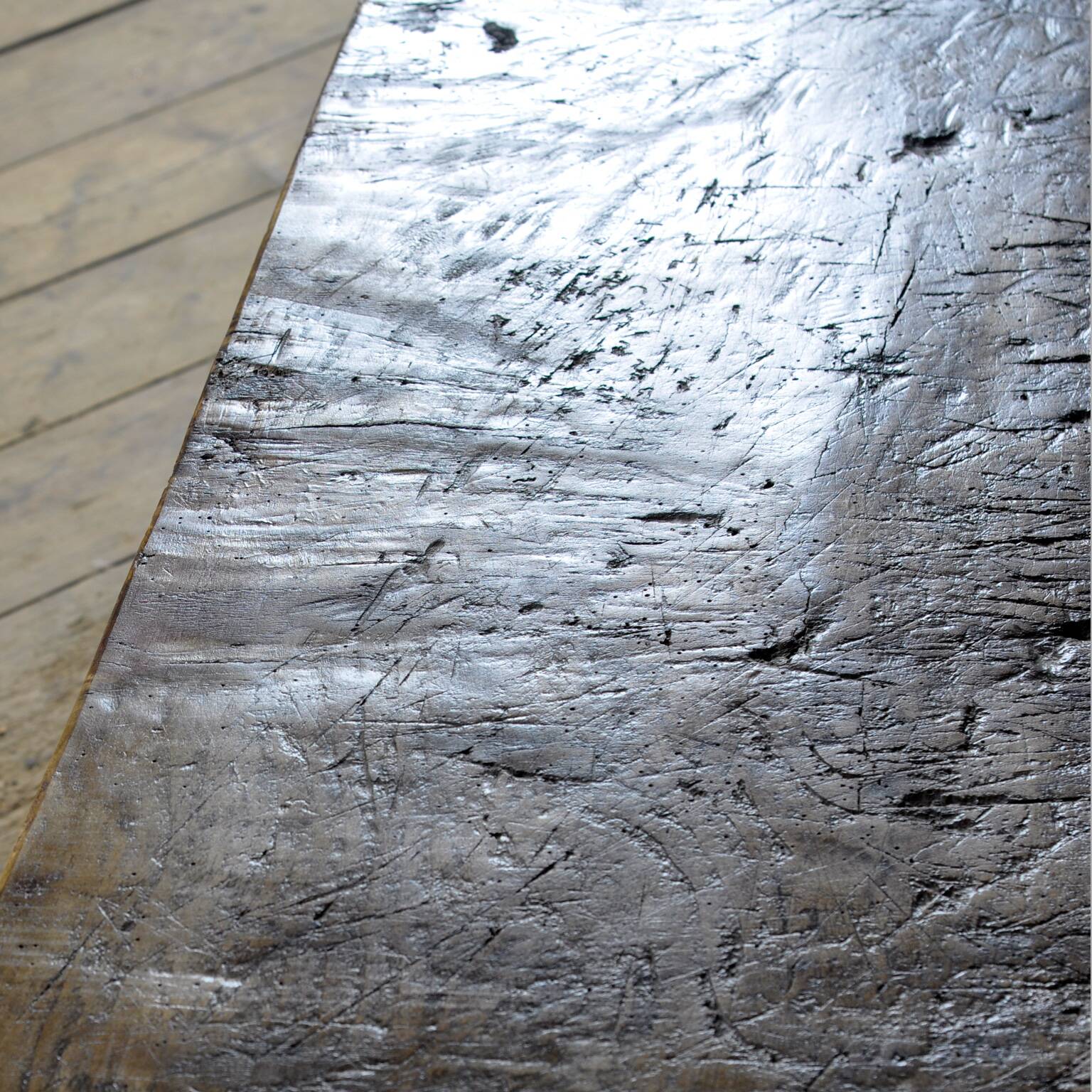 oak coffee table, circa 1930s