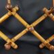 Former Coat Carrier / Wooden Wall Carrier Saon Bamboo Adjustable