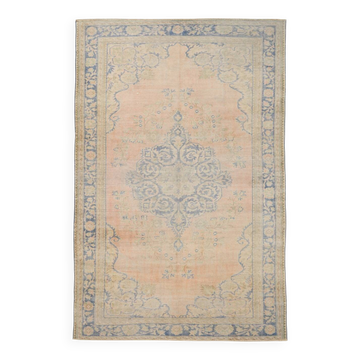 Turkish Vintage Rug, 204x310 Cm