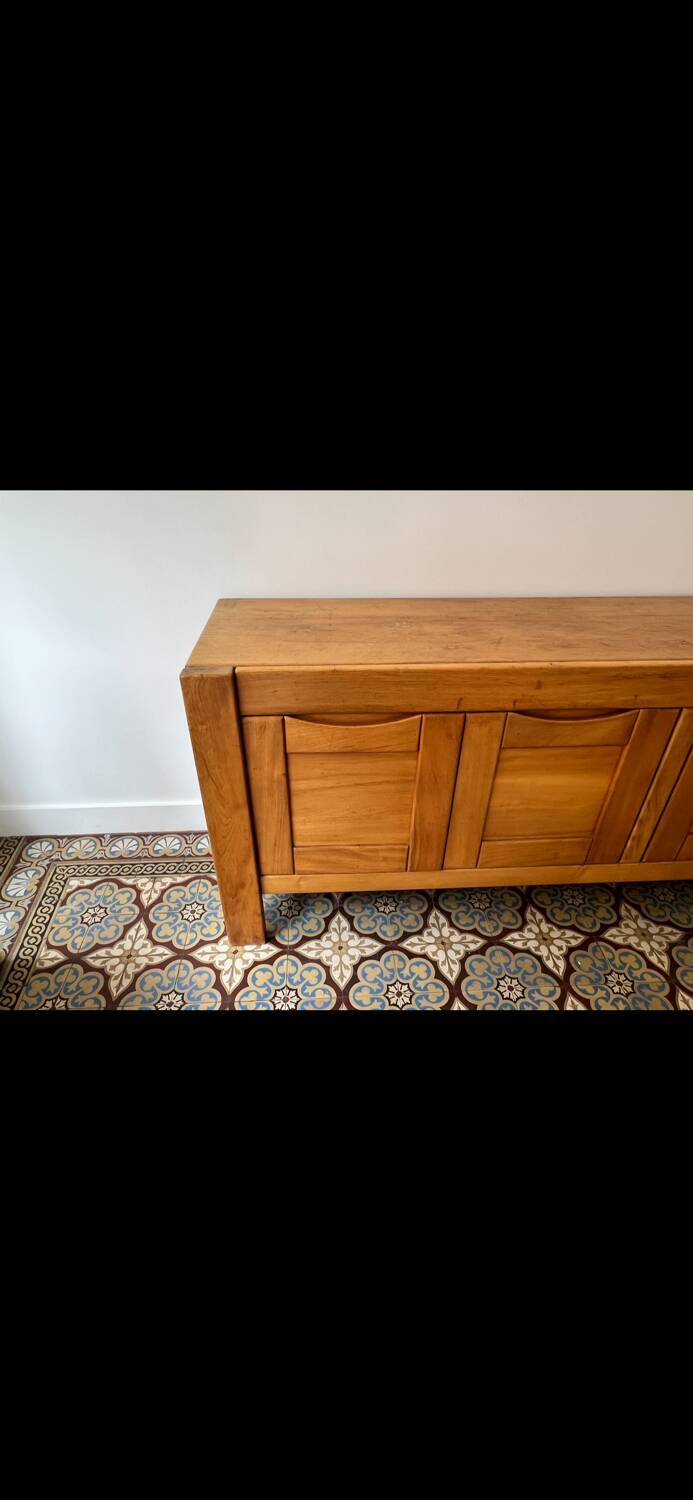 Regain House, designer elm sideboard