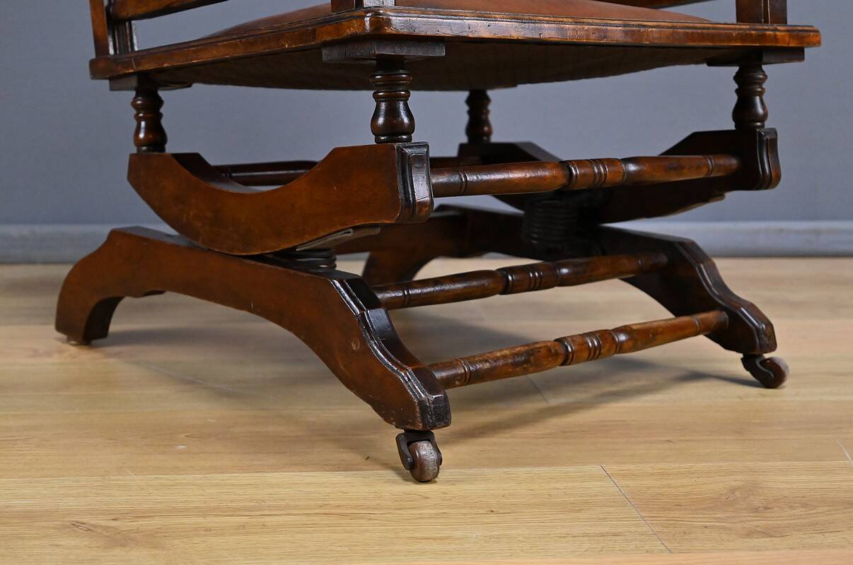 Mahogany rocking chair, England – early 20th century