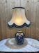 Lampe Delft en faïence bleue et blanche - hauteur 80 cm