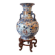 Asia 20th century: very important Imari vase in porcelain, height 118 cm.