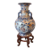 Asia 20th century: very important Imari vase in porcelain, height 118 cm.