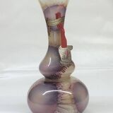 Vase en verre d’opaline soufflé Toscan Stelvia