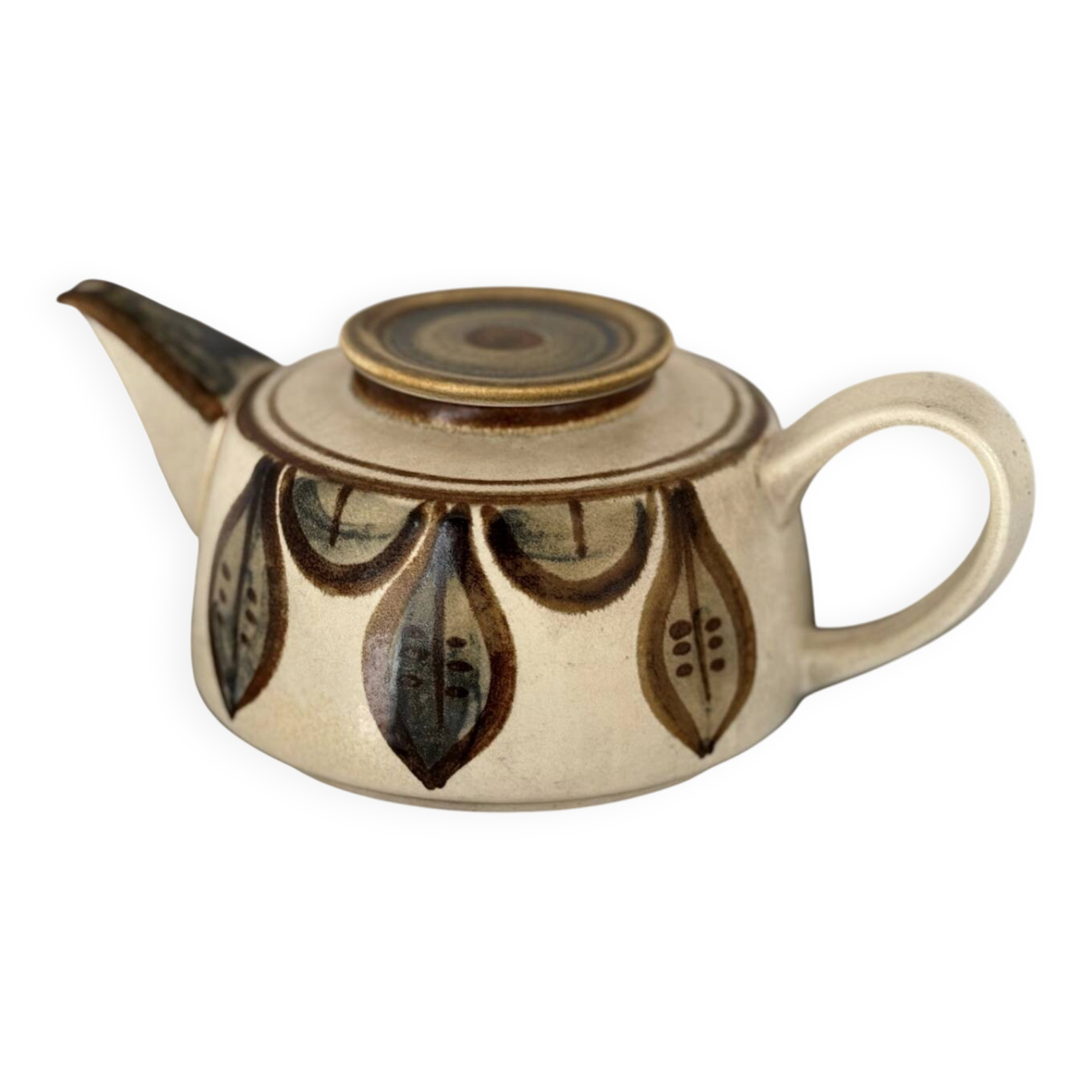 Noomi Backhausen /Søholm Teapot: Danish Mid-Century Stoneware