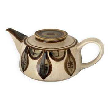 Noomi Backhausen /Søholm Teapot: Danish Mid-Century Stoneware