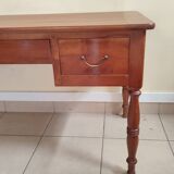 Desk in solid cherry wood