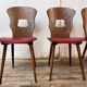 Série de 4 Chaises bistrot Gentiane de Baumann