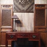 Chinese desk in elm