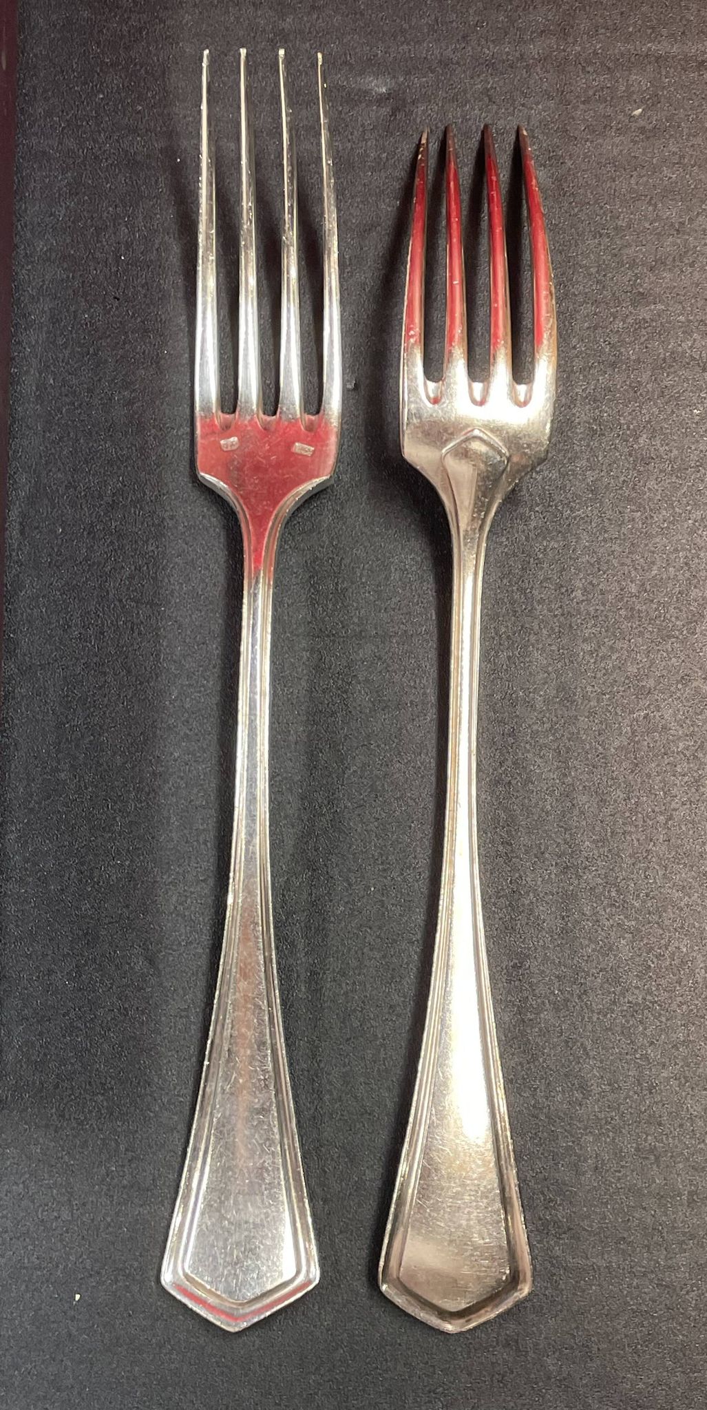 Ménagère 24 pièces grands couverts de table Cailar Bayard, Métal argenté 84