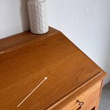 Vintage lectern desk oak