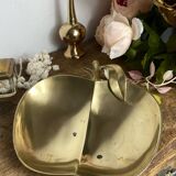 Large brass apple pocket emptier