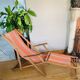 Folding chair known as a sun lounger from the early 20th century