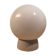 Globe lamp, ceramic and opaline, wall lamp or ceiling lamp