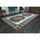 1970s Vintage Turkish Oushak Handmade Wool Cotton Beige Area Rug 160x265