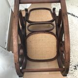 Rocking chair caned