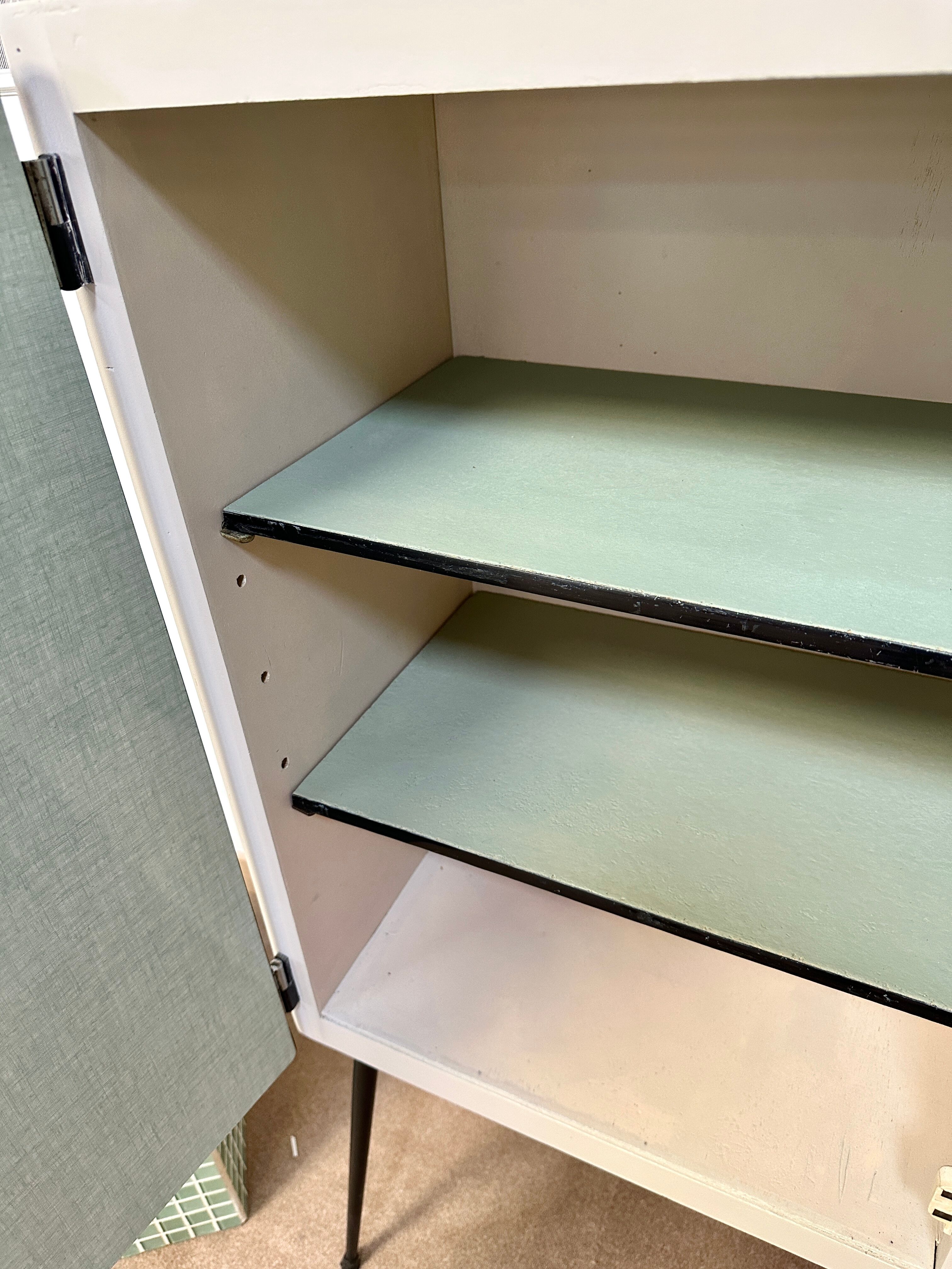 Vintage formica sideboard