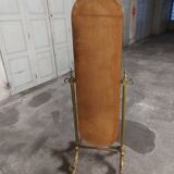 Psyche mirror in vintage gilded bronze