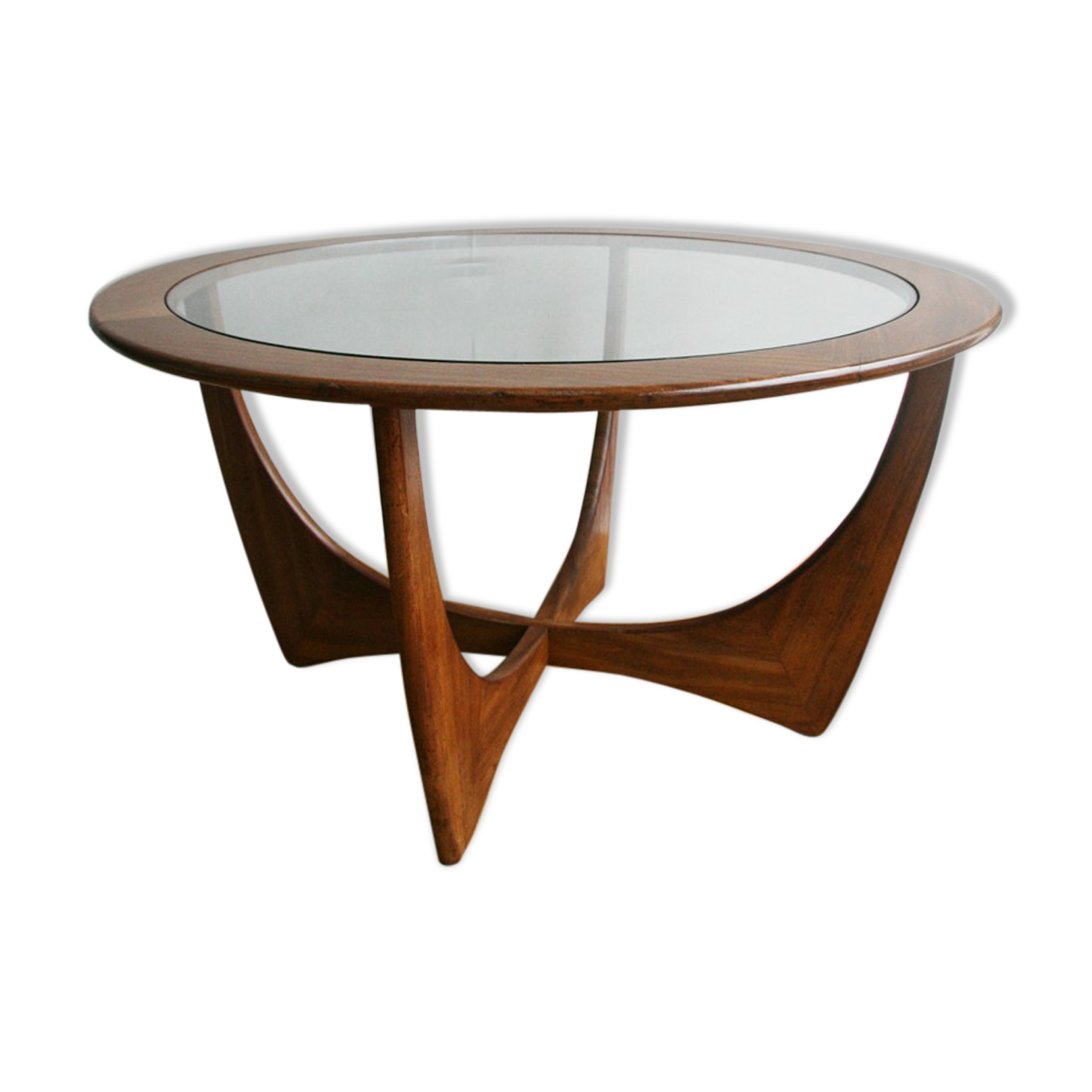 Table basse ronde Astro de Victor Wilkins 1960
