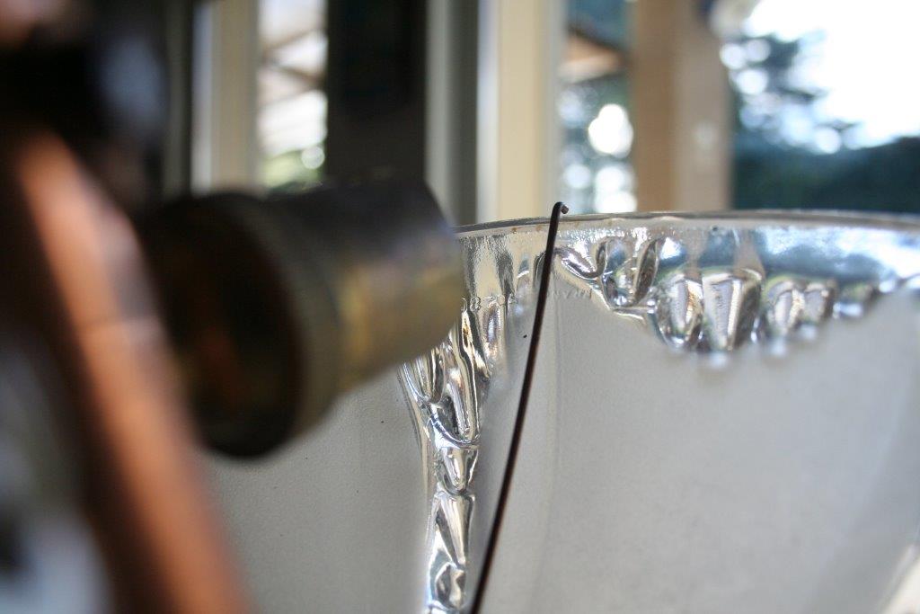 Hanging Deco brass glass Icicle Ezan