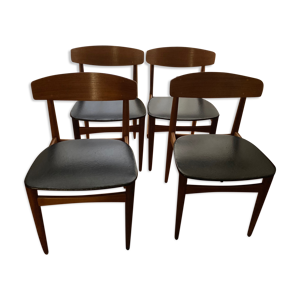 4 chaises vintage par