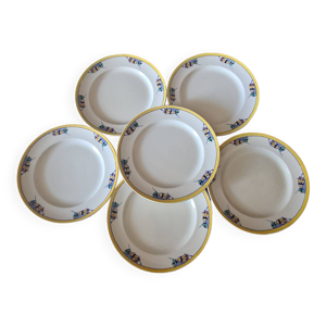 assiettes plates Boch