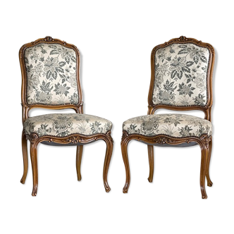Pair of Louis XV style chairs