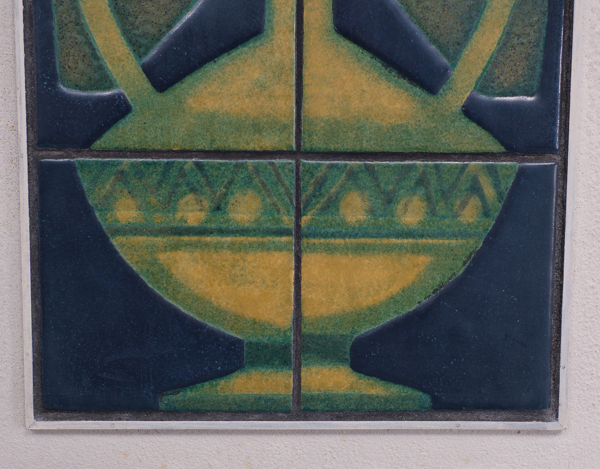 Tile Panel Julia Brändle, 1960s, Swiss