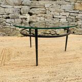 Vintage coffee table by Roger Le Bihan