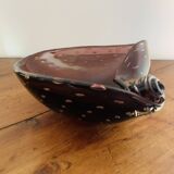 Empty shell pocket in Murano glass, Italy 1960