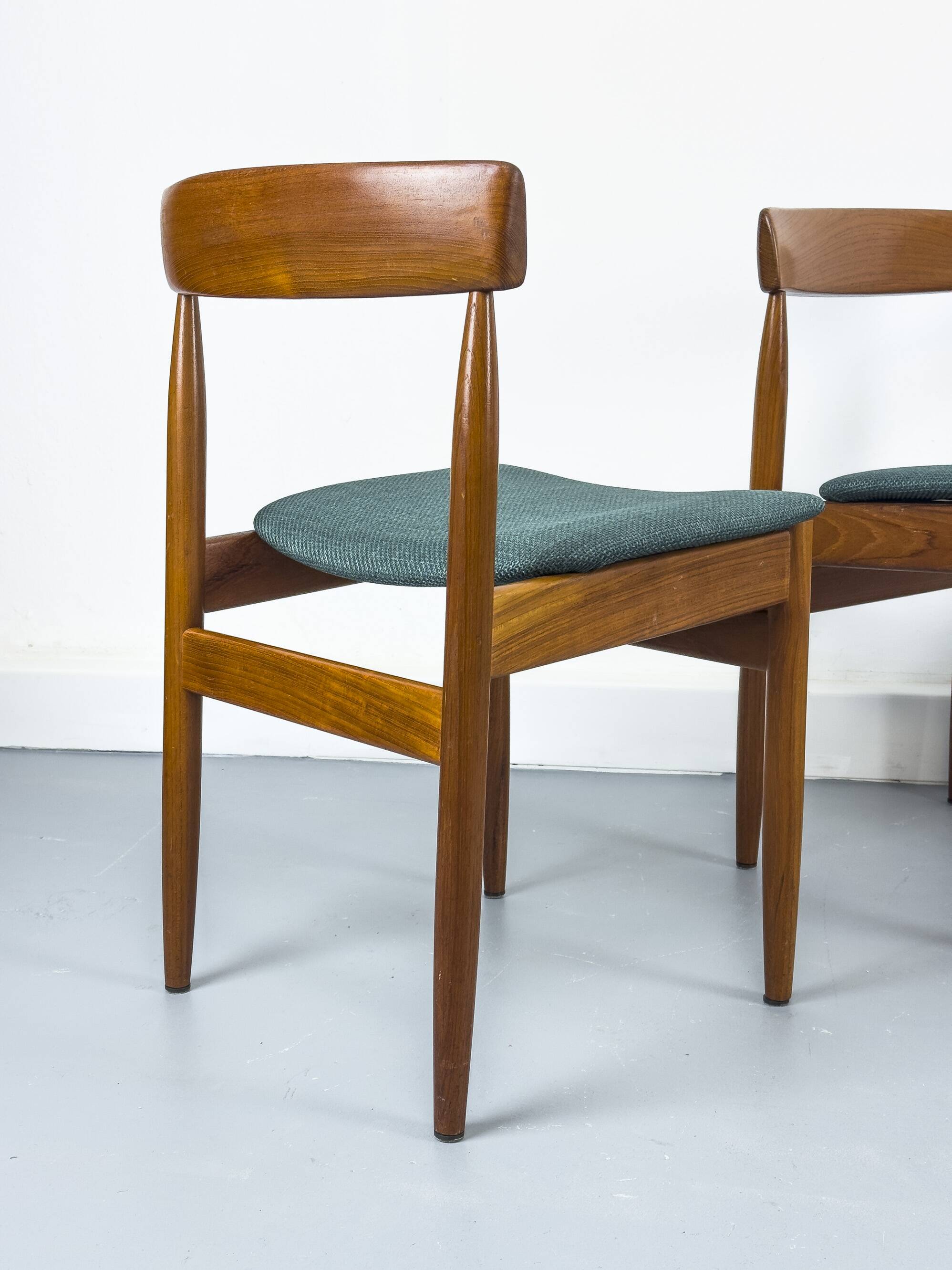 Teak dining chairs by Farsø Møbelfabrik, 1960s, set of 4.