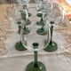 9 Alsace Cristalline wine glasses, dimensions: height - 17cm - diameter - 7cm -