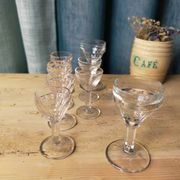 Lot de 8 Verres à pied - verres de bistrot
