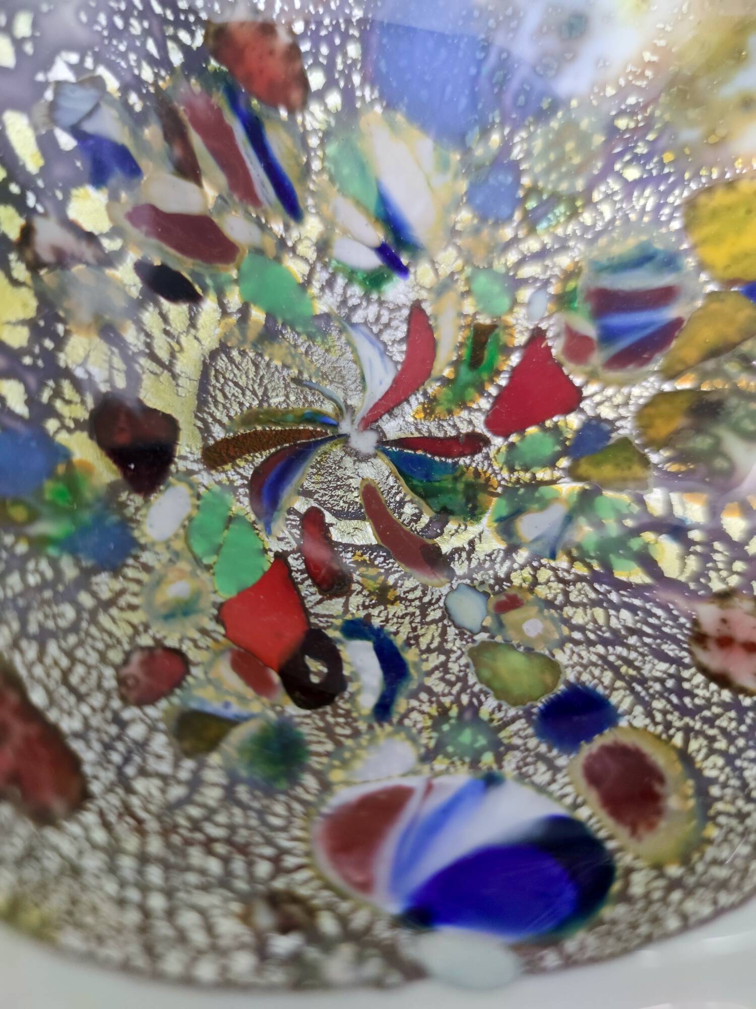 Murano Glass Ashtray or Trinket Bowl by Avem Attributed to Dino Martens