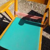 4 armchairs from the 60s 70s