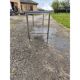 Stainless steel communal table