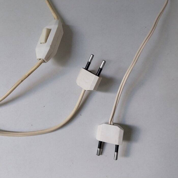 Set of vintage 70s table lamps