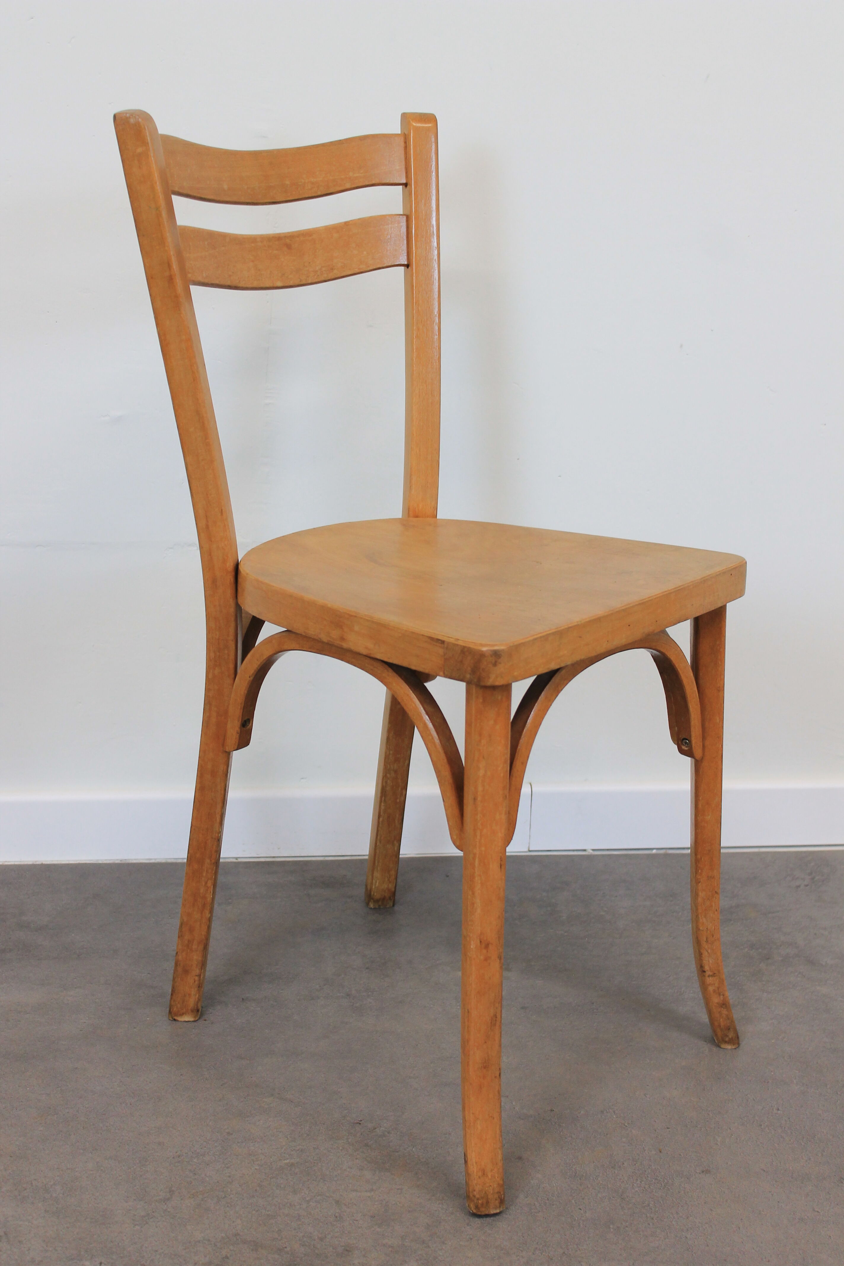Set of 8 Baumann bistro chairs