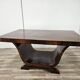 Art Decò dining table in walnut burl, 1940