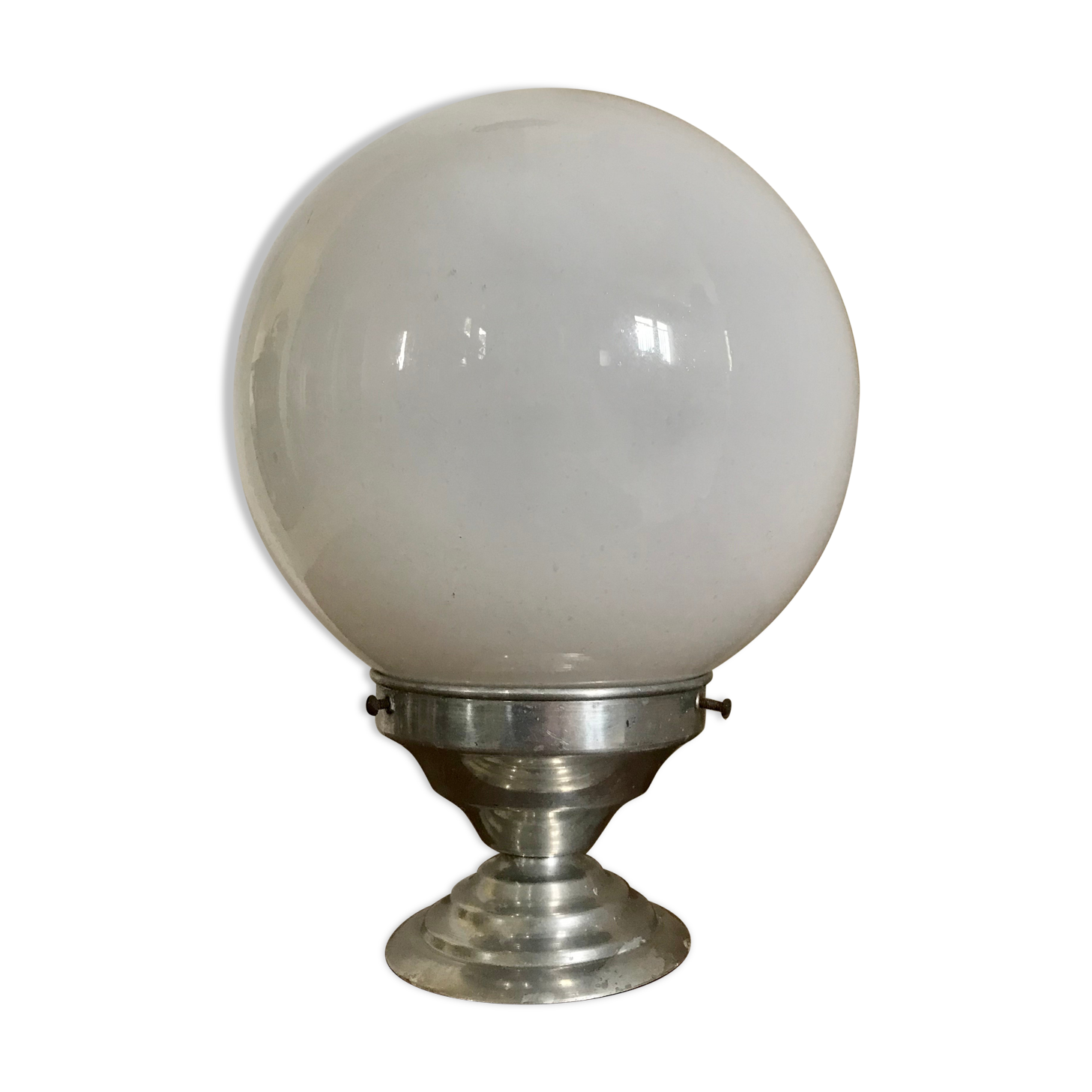 Art Deco opaline ceiling light
